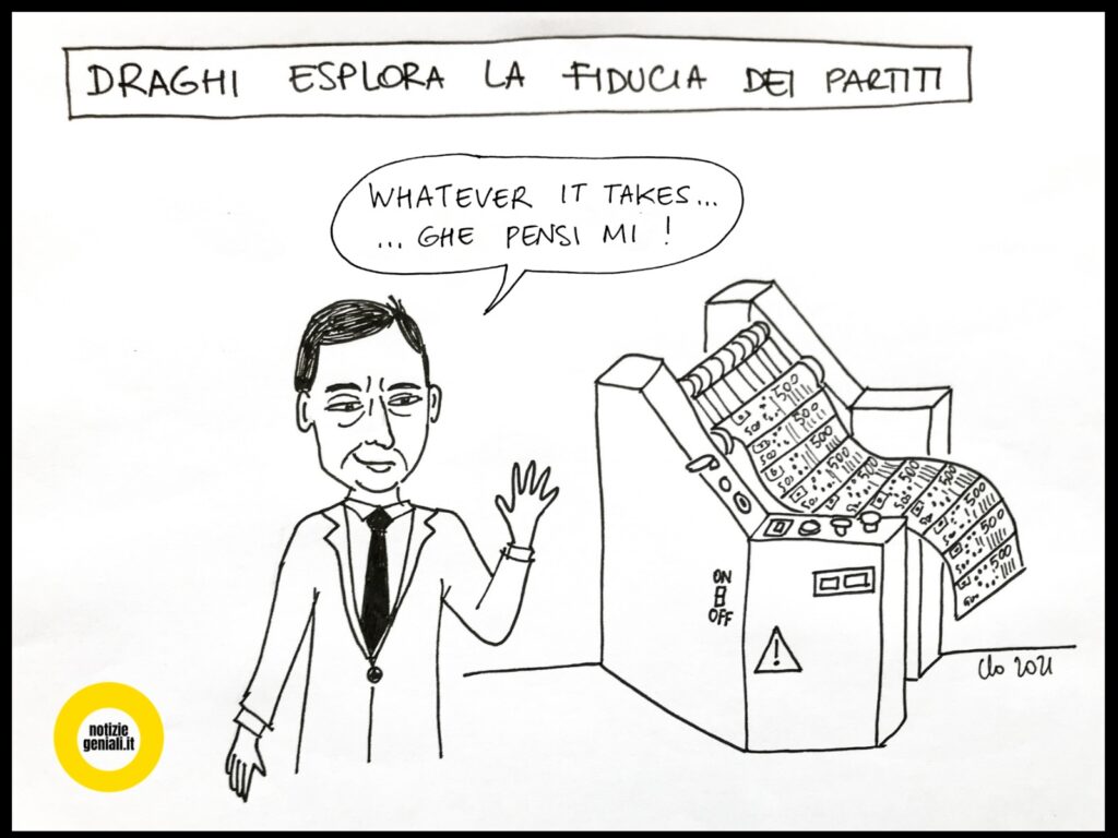 Mandato esplorativo a Mario Draghi per formare un nuovo Governo