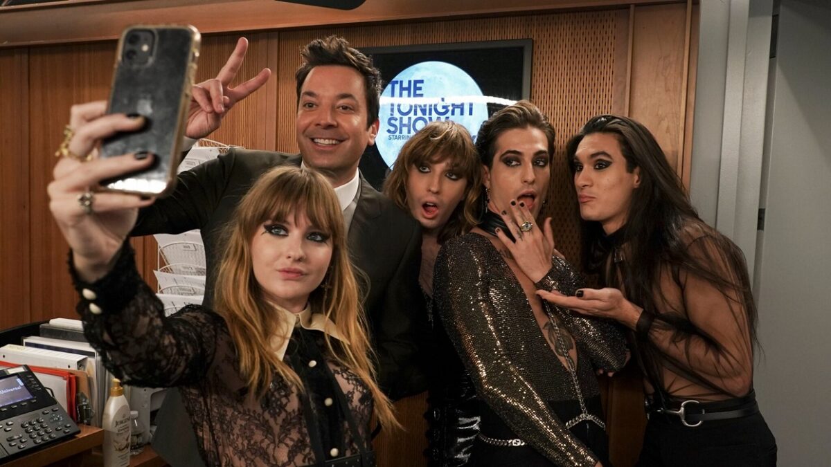 maneskin al tonight show