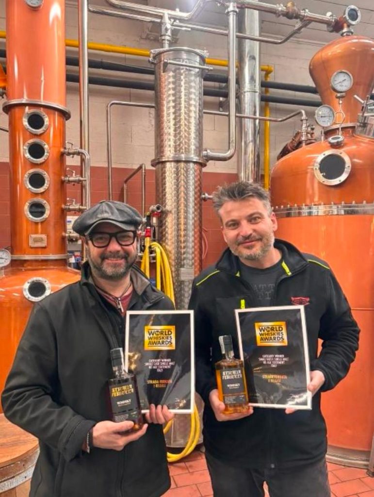 Whisky, due ori mondiali per la distilleria brianzola Strada Ferrata