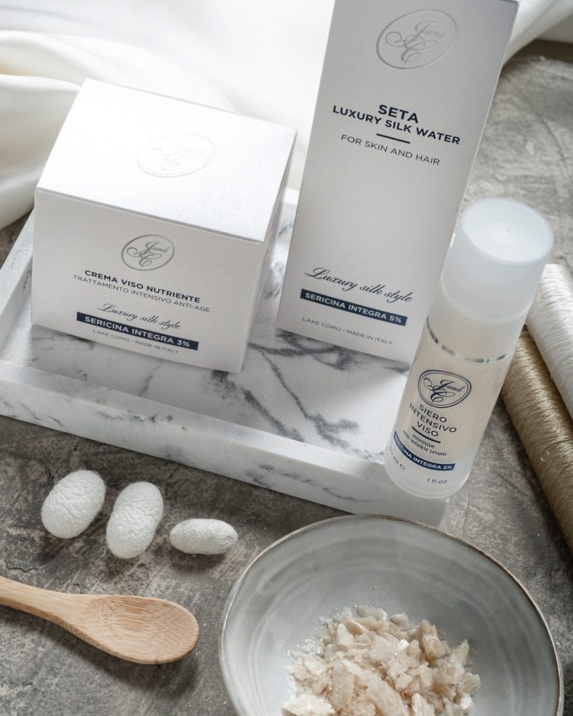 Da scarti della seta a cosmetici di lusso: l’innovazione di J.AND.C.